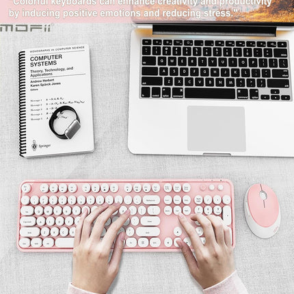 MOFII Skyscraper Hand 2.4G Wireless Keyboard Mouse Laptop Office Wireless Keyboard Mouse suit