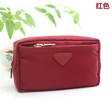 Guangzhou Manufacturer Directly Approved Waterproof Nylon Portable Cute Cosmetic Bag Sundry Storage Bag Mobile Phone Bag Coin Small Bag