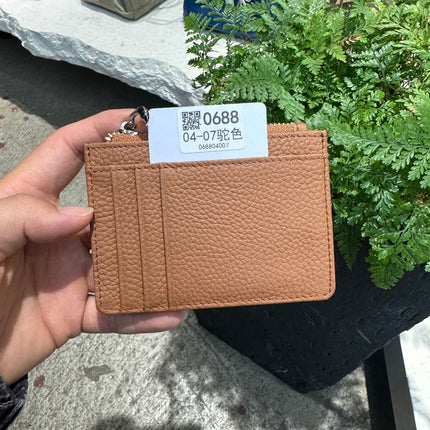 Double-sided Driver's License Multi-card Slot Genuine Leather Zipper Card Bag Top Layer Cowhide Men's Thickened Light Luxury Women's Small Coin Purse Case