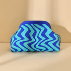 Wave pattern [blue] / 30*22*9cm