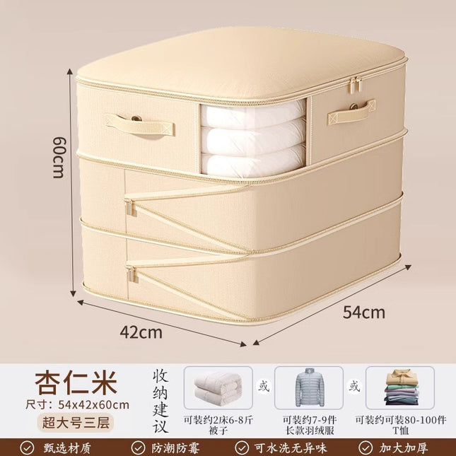See-Through Quilt down Jacket Vacuum Compression Storage Bag Wardrobe Bag Large Capacity Quilt Clothing Packaging and Organization