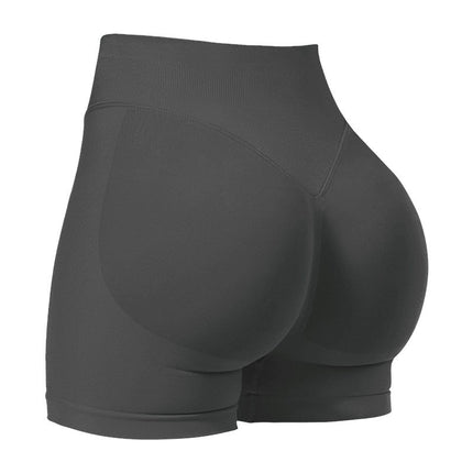In Stock & Cross-Border Dfyne Popular Moisture-Wicking Quick-Drying Yoga Pants for Women, Tight-Fitting Peach Butt Sports Fitness Shorts