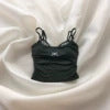 Solid Color French Sexy Solid Color Triangle Cup No Steel Ring Comfortable Bra Thin Shoulder Strap Underwear Front Buckle Bra Trend