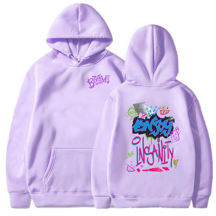 Boom Monkey Cartoon Graphic Hoodies Jinx Arcane Video Game