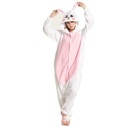 Cross-Border Cartoon One-Piece Flannel Pajamas, Animal Children's Parent-Child Performance Costumes, Dinosaur, Pegasus and Unicorn