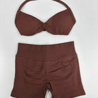 Dark brown suit [4573+short]