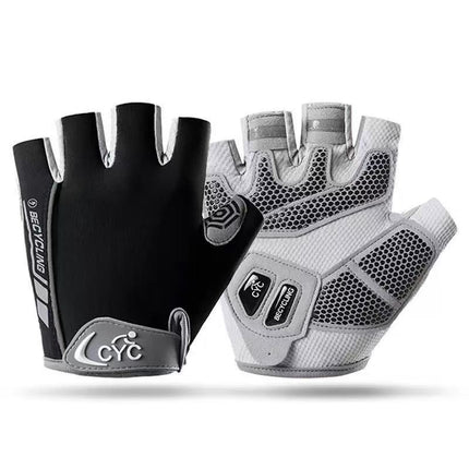 Sports Gloves for Women, Yoga, Fitness, Non-Slip, Shock-Absorbing, Half-Finger, Anti-Callus, Cycling Fitness Gloves, Women's Anti-Callus Gloves