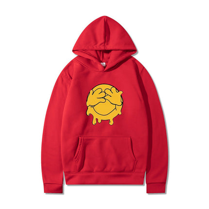 Amazon 2022 New Winter Men's and Women's Sweatshirts Hip-Hop Cartoon Printed Long-Sleeved Casual Hoodies
