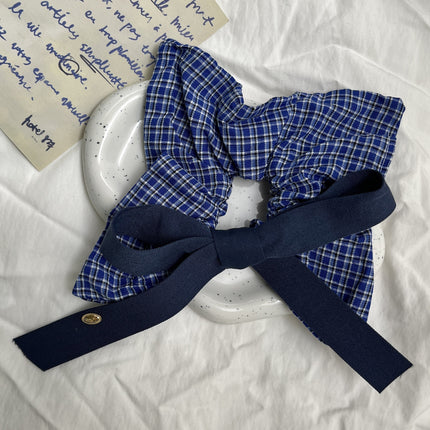 Pastoral Girl Square Scarf Hair Tie for Women, High-End Fairy-Like Square Headband Hair Rope 2025 New Hair Accessory