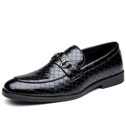 2024 Summer New Men's Shoes Shrimp Skin Simple Fashion Lightweight Soft Bottom All-match Young Men's plus size 48