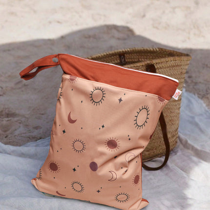 Cozy Natural Series Travel Seaside Vacation Yoga Swimming Storage Bag Dry and Wet Separation Waterproof Bag Wetbag