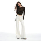 White, extended length / XS