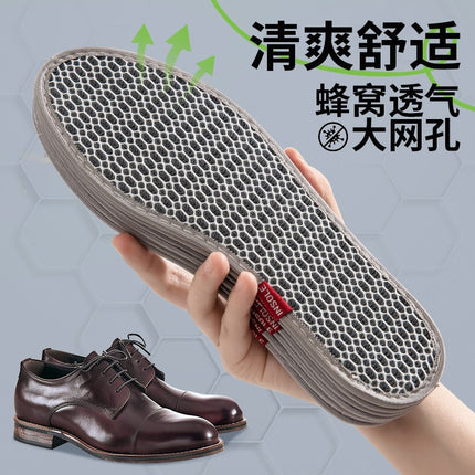 Source generation hair bamboo charcoal deodorant insoles men's and women's sweat-absorbent deodorant breathable leather shoes non-slip super soft sweat feet special