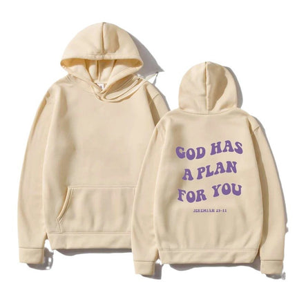2023 Amazon Foreign Trade Women's Velvet Sweatshirt Plain Letter Print Kangaroo Pocket Drawstring Printed Hoodie