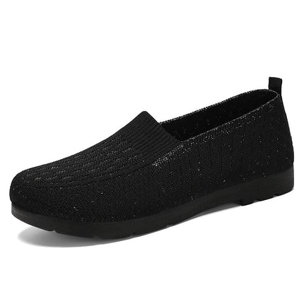 Mom's Shoes, New Summer Style, Mugwort Casual Breathable Women's Shoes, Middle-Aged and Elderly Beijing Cloth Shoes, Soft-Soled Shoes That Don'T Tire Your Feet