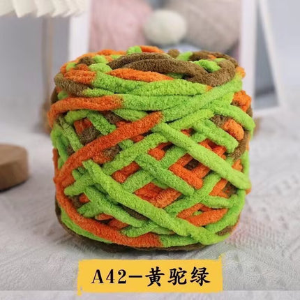 Ice thread single strand coarse wool thread stick knitting blanket slippers thread scarf hat scarf thread factory wholesale