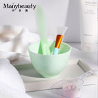 Four-leaf clover 38#4-piece set (green) with round spoon