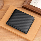 carbon fiber grain leather