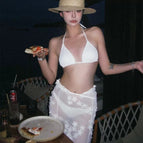 Alone white bikini / S