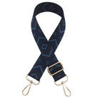 Black background blue / Light gold hook