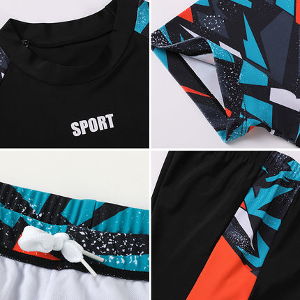 Children's Swimwear Boys' Swim Trunks 2026 New Model Kids' Swimwear for Older Children Youth Two-Piece Hot Spring Swimwear