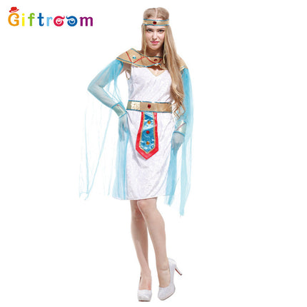 Carnival Party Costumes Egyptian Pharaoh Queen Costumes Pretty Egyptian Female Cosplay Game Uniform Temptation