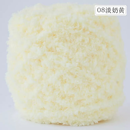 3 strands of coral fleece baby scarf coarse wool hand woven towel line baby sweater in stock wholesale