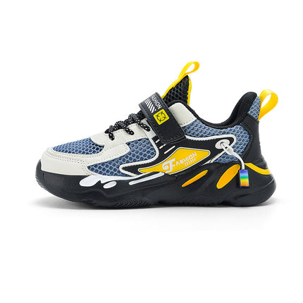 Boys' Casual Sports Shoes Summer 2026 New Non-Slip Breathable Children's Dad Shoes for Older Kids Running Shoes