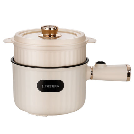 Electric Wok Hot Pot Noodles Mini Electric Cooking Pot Non-stick Multi-functional Electric Pot Student Dormitory Small Electric Pot for Home