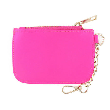 Portable Nylon Wallet Mini Change Storage Bag Multifunctional Bank Card Fashion Wristlet Macaron Coin Wallet