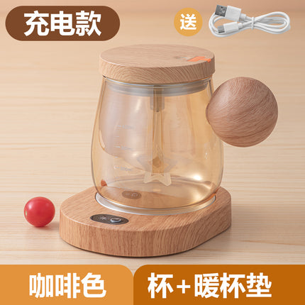 Cross-border automatic mixing cup 2024 new electric shaking glass office rechargeable coffee cup wholesale