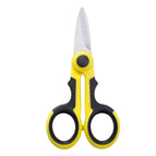 Multifunctional fishing scissors yellow