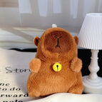 About 11cm high / Dark brown golden bell (no deduction)