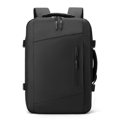 Cross-border New Men's Backpack Travel Bag Expanding Business Bag Large Capacity Backpack Short-distance Business Travel Computer Bag