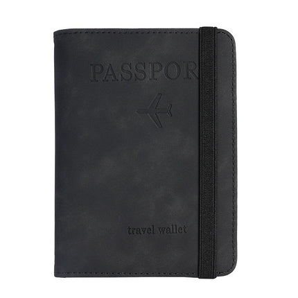 2025 Cross-border PU Leather Card Holder Passbook Holder Travelwallet Multi-function Certificate Bag Batch