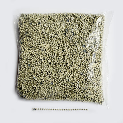 Wholesale color bead chain 2.4mm ball bead chain ball bead chain jewelry accessories DIY homemade hand-made chain goo card hanging chain