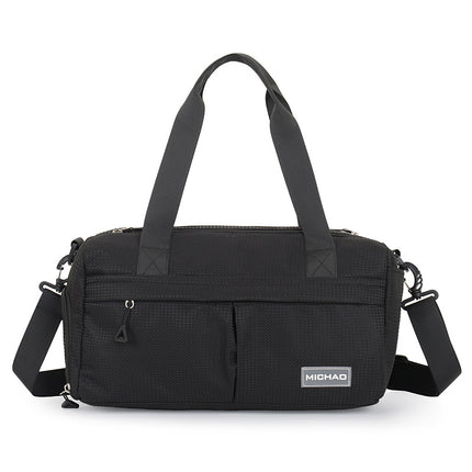 Summer New Small Gym Bag Women's Dry and Wet Separate Shoulder Bag Sports Bag Yoga Bag Shoe Bin Luggage Bag Printed logo