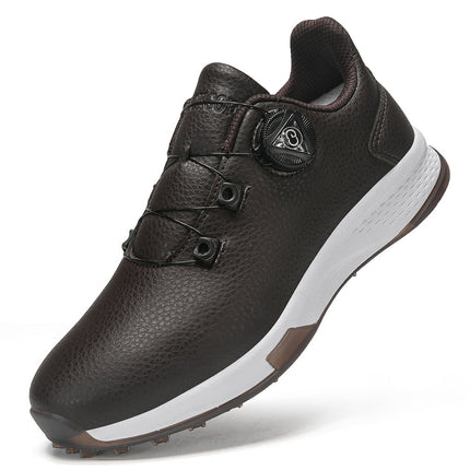 G8001 Factory Direct Supply Golf Shoes Casual Men's and Women's Fixed Nail Breathable Shoes