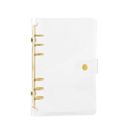 Binder storage book A5/A6/A7 color metal custom loose-leaf booklet PVC folder storage book