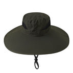 Light plate bucket hat-military green