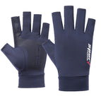 Men's non-slip half finger [Navy Blue]]
