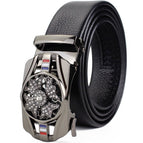 Gunmetal time comes and turns watch buckle (four-leaf clover) / 120cm