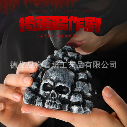 Aztec Death Ghost Whistle Aztedeathwhistle New and Unique Decompression Tricky Toy Halloween Gift