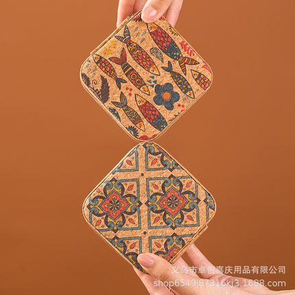 High-grade antique household manual sewing box sewing bag sewing bag sewing a generation of hair sewing box needle portable sewing box