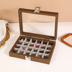 Black walnut small 24 grid box / 20X15X5