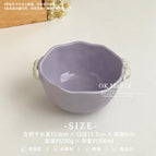 4.5 inch binaural bowl-purple