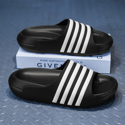 Men's Four-bar Cross-border Shit Slippers Men's Home New Bathroom Slippers slippers