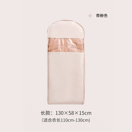 New Compression Down Jacket Dust Cover Wardrobe Clothes Dust Bag Bedroom Hanging Transparent Clothes Hanging Cover Long Bag