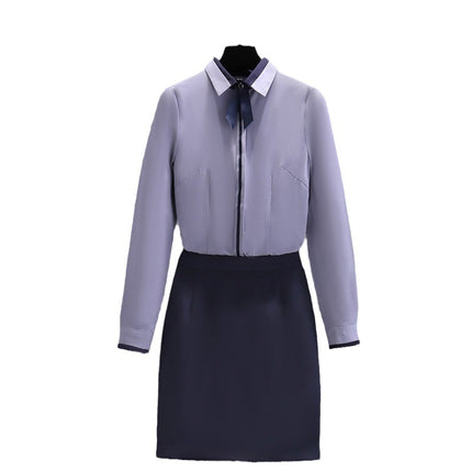 Professional suit Women's Autumn and Winter Suit Dress Temperament Beauty Salon Work Clothes High-end Sales Department Front Desk Suit Fixation