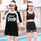 (upgraded high-end quick-drying) 072 three-piece set - black / 2XL Recommended 57.50 kg-65.00 kg